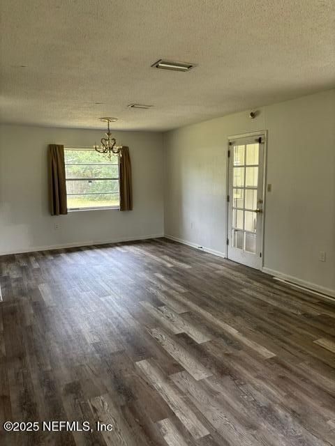 Empty room, Interior, Wood Texture Flooring