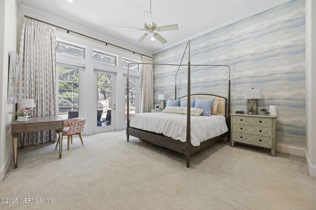 Bedroom, Home Office, Interior, Recessed Lighting