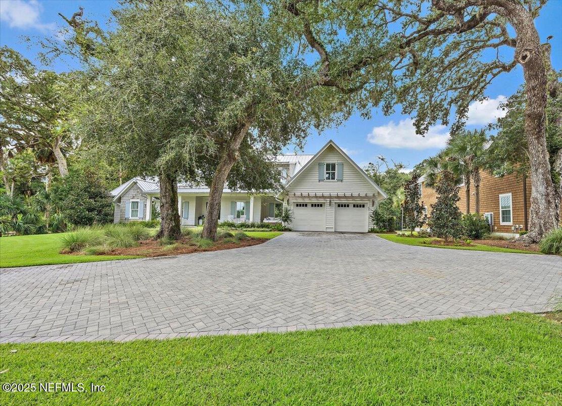 Attached, Backyard, Exterior, Facade, None