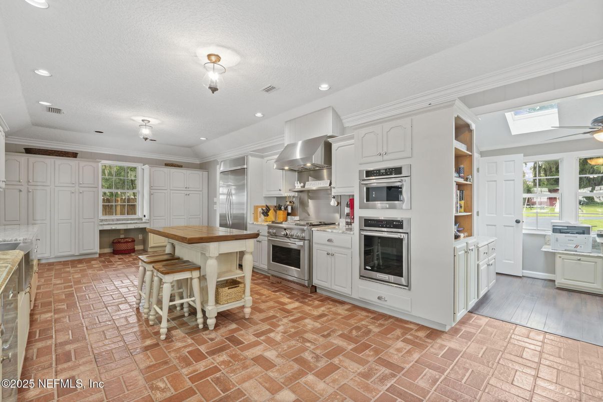 Interior, Kitchen, Recessed Lighting, Stainless Steel Appliances