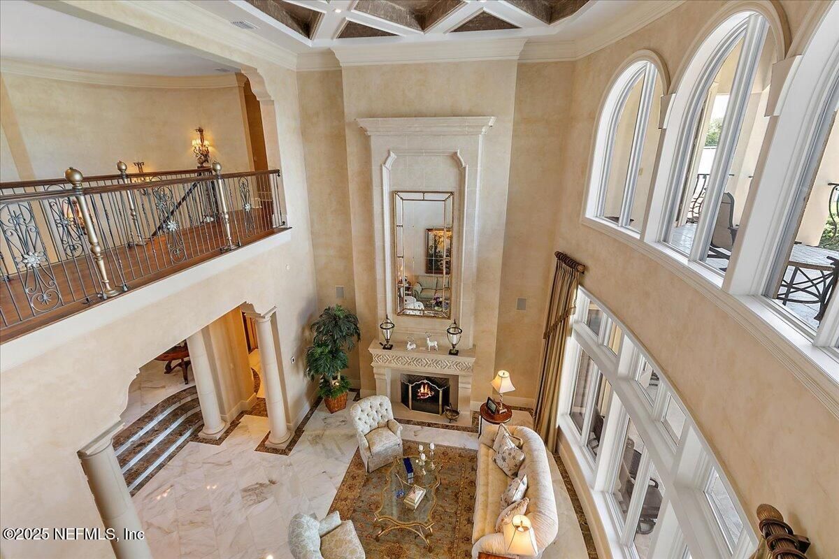 Fireplace, Interior, Living room, Marble