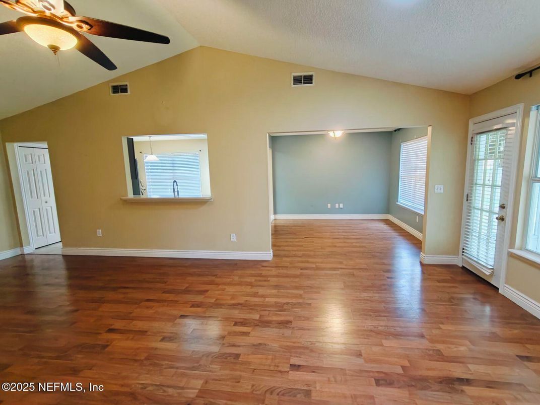 Empty room, Interior, Wood Texture Flooring