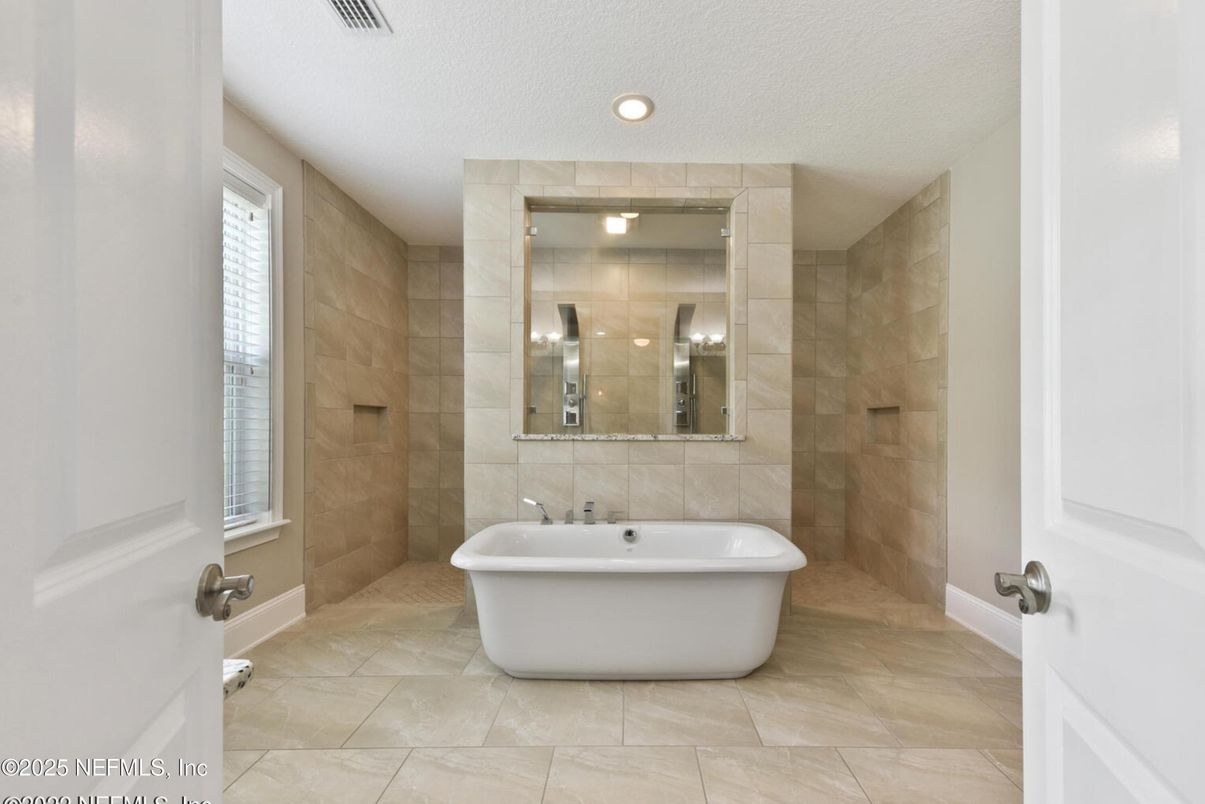 Bathroom, Free Standing Baths, Interior, Recessed Lighting