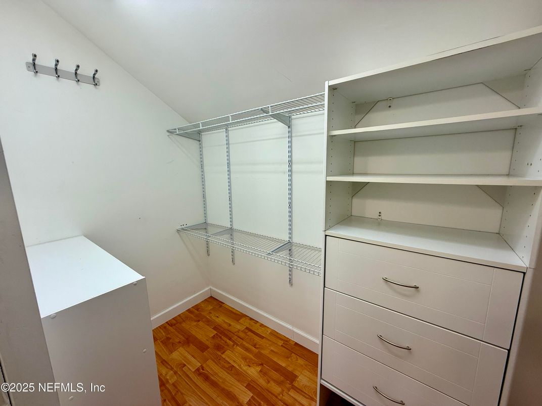 Interior, Walk-in Closets, Wood Texture Flooring
