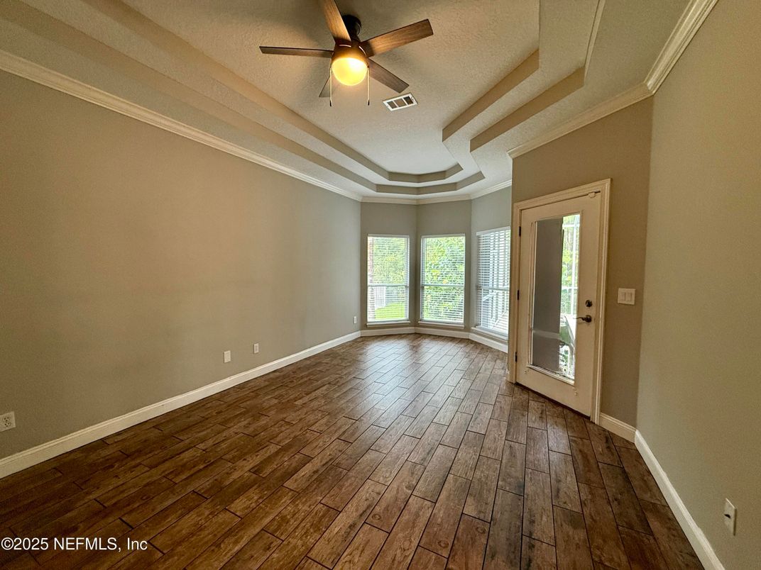 Empty room, Interior, Wood Texture Flooring