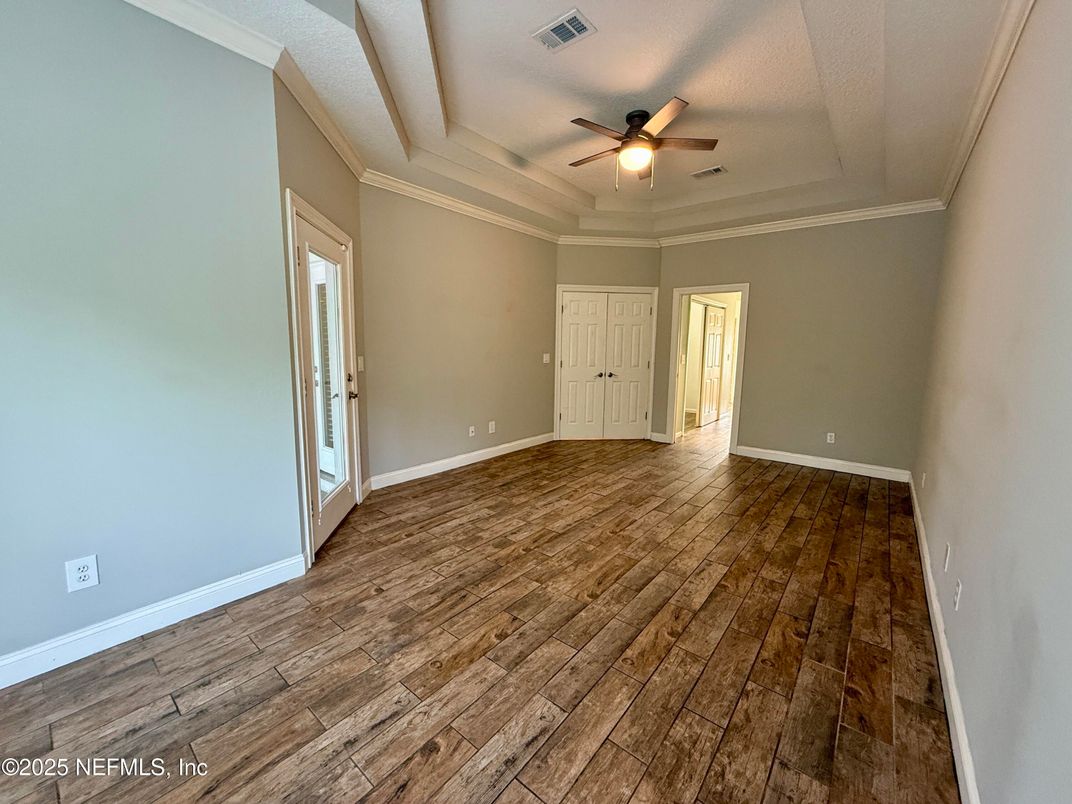 Empty room, Interior, Wood Texture Flooring