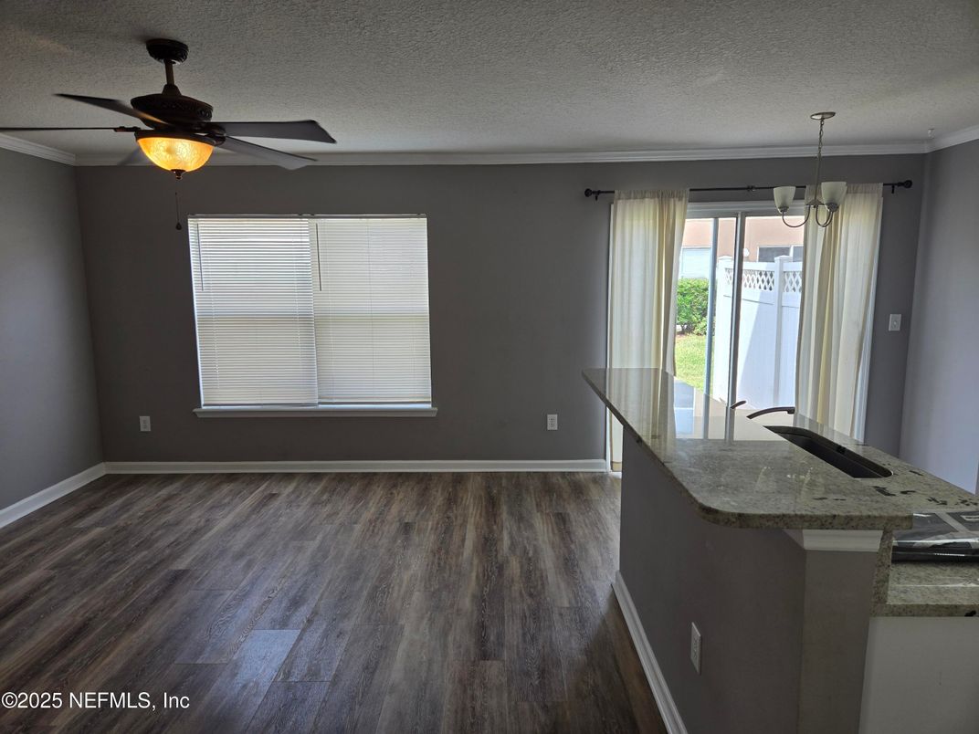 Empty room, Interior, Wood Texture Flooring