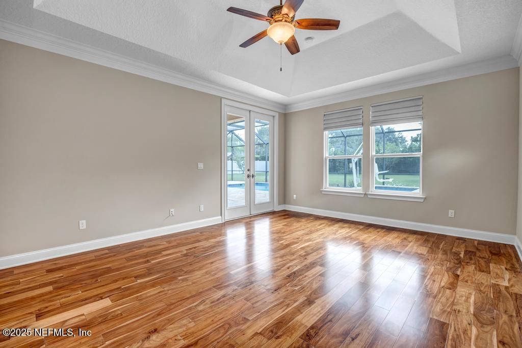 Empty room, Interior, Wood Texture Flooring
