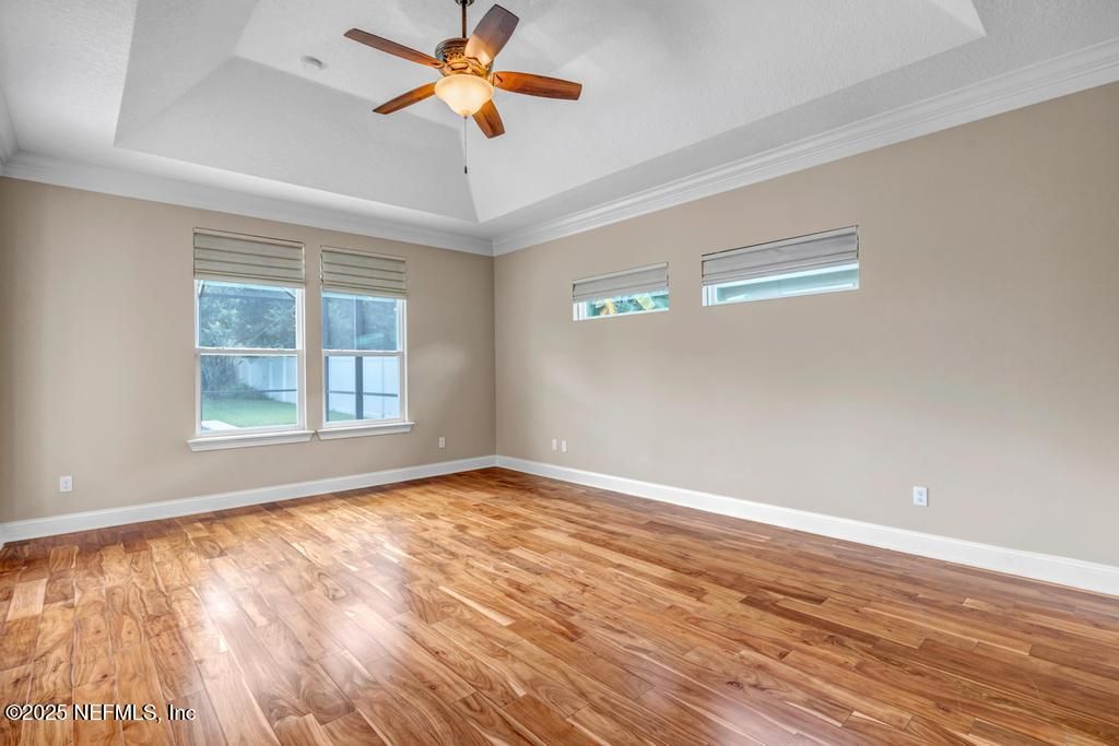Empty room, Interior, Wood Texture Flooring