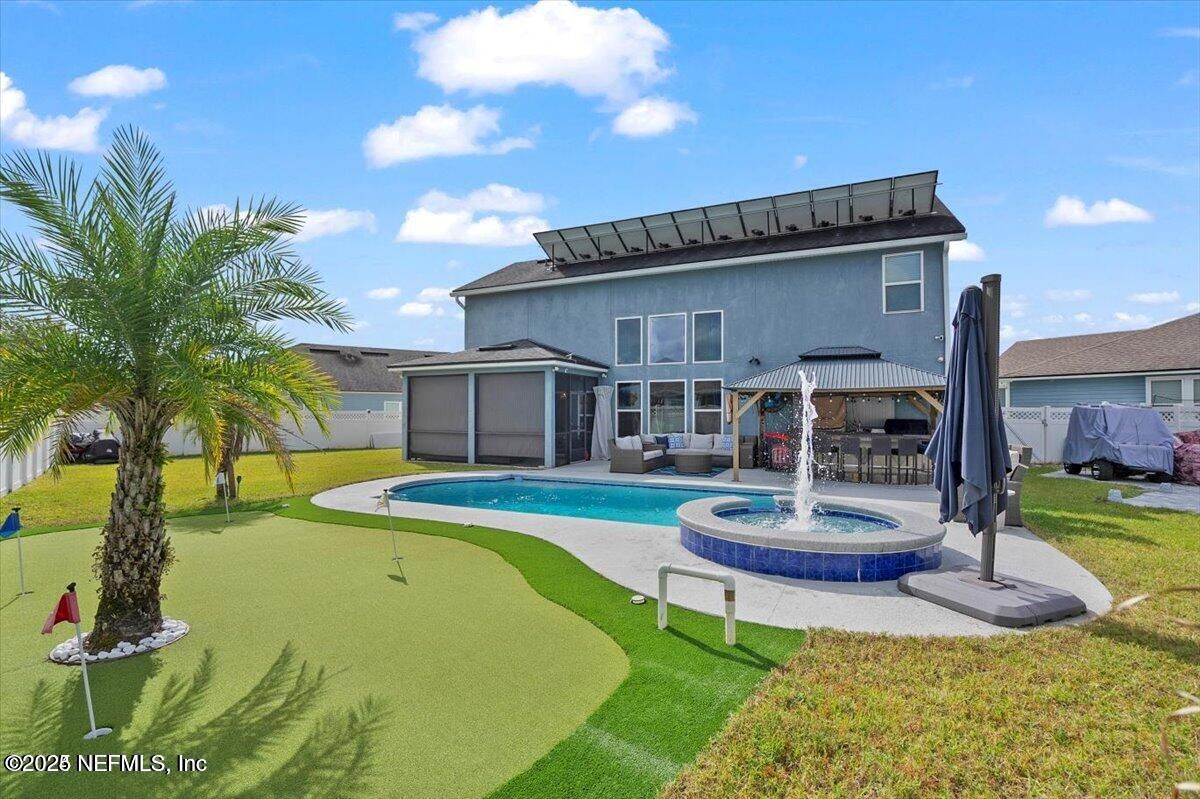 Backyard, Exterior, Pool