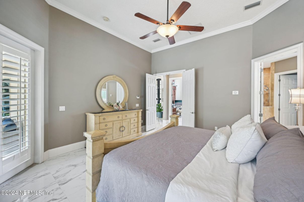 Bedroom, Interior, Marble