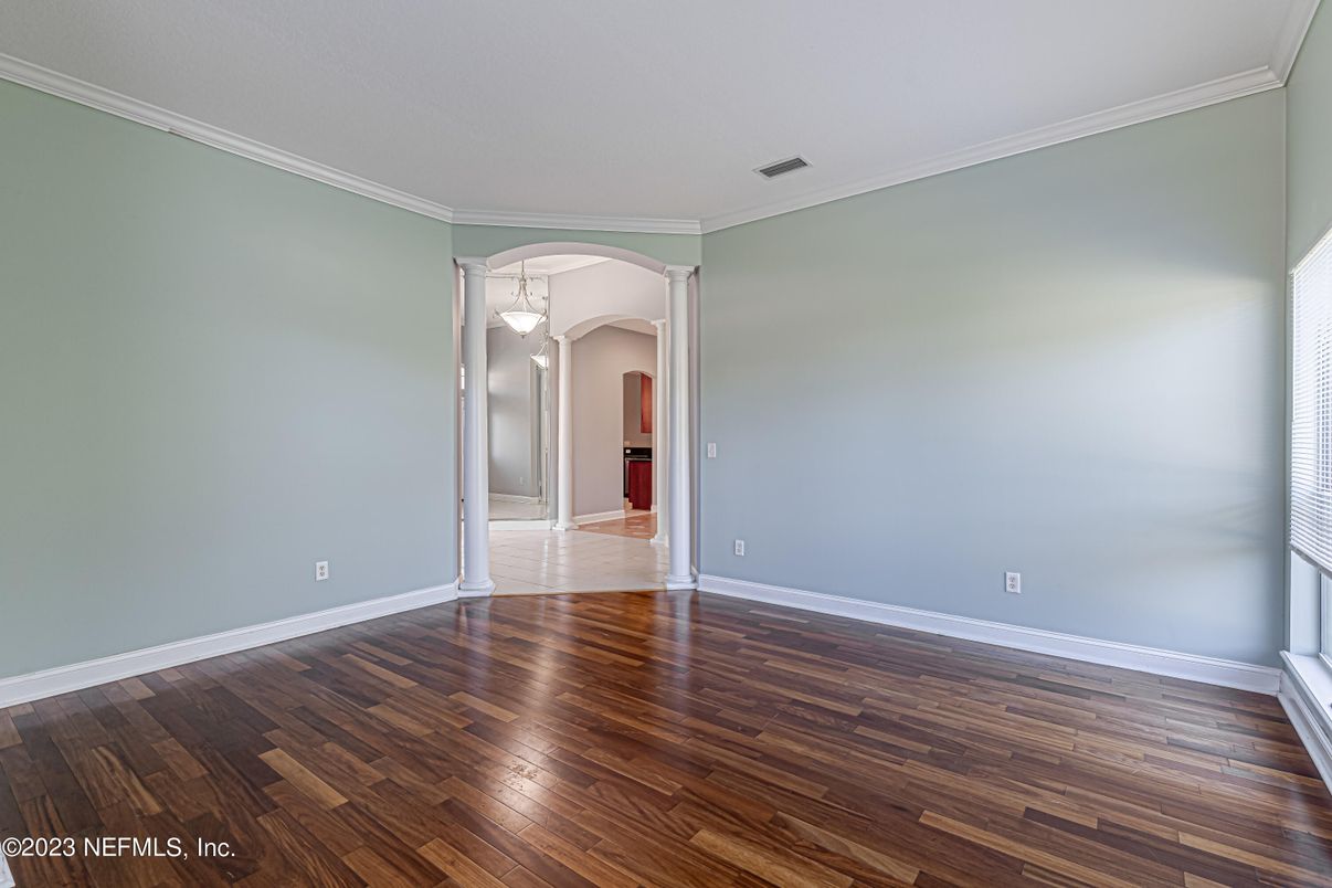 Empty room, Interior, Wood Texture Flooring