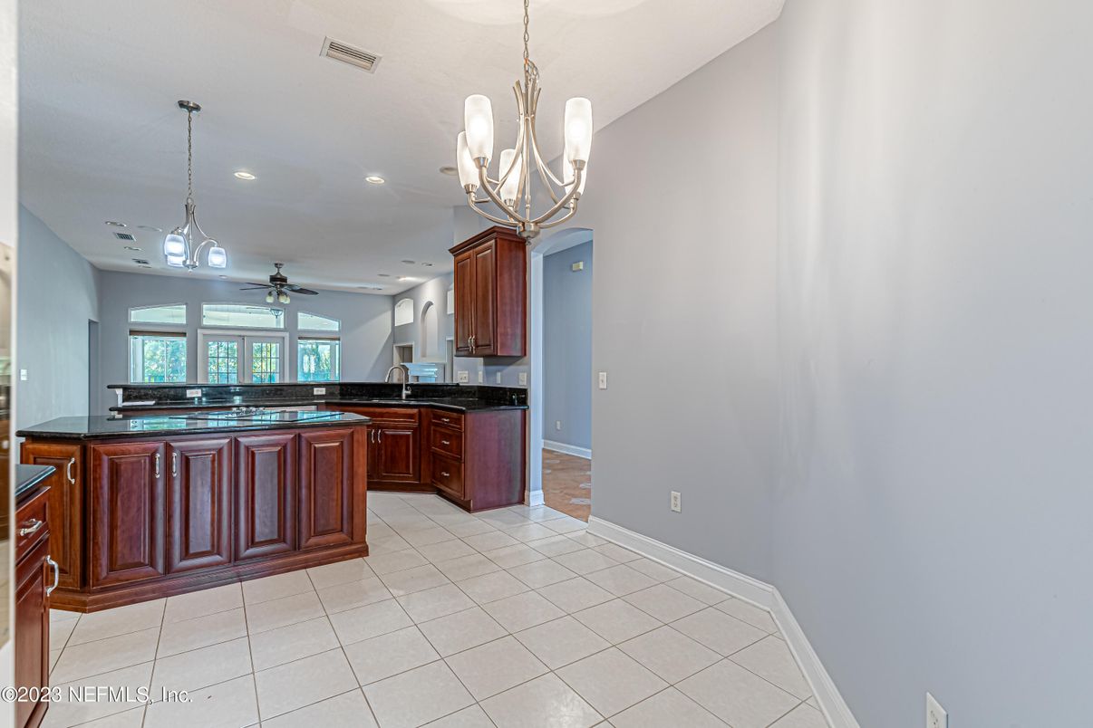 Chandelier, Interior, Kitchen, Pendant Lights, Recessed Lighting