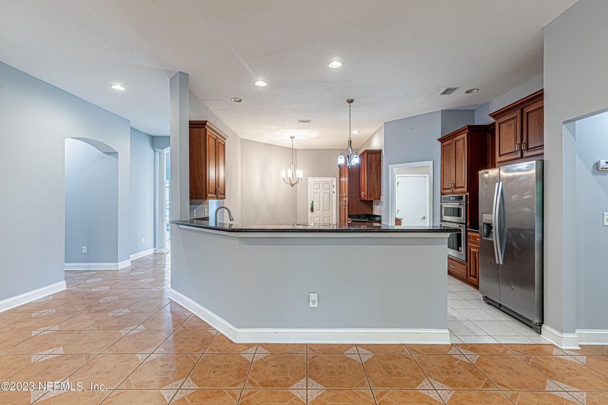 Interior, Kitchen, Pendant Lights, Recessed Lighting