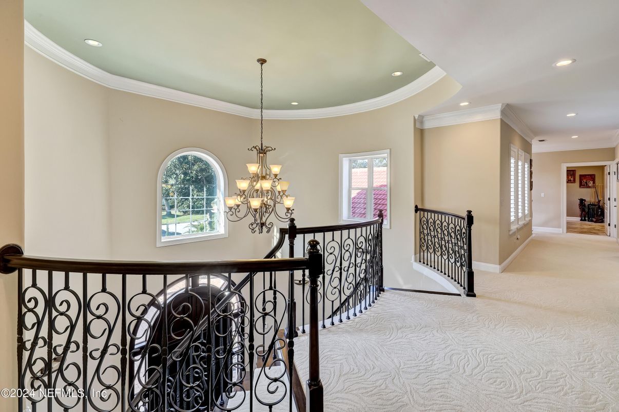 Chandelier, Interior, Recessed Lighting