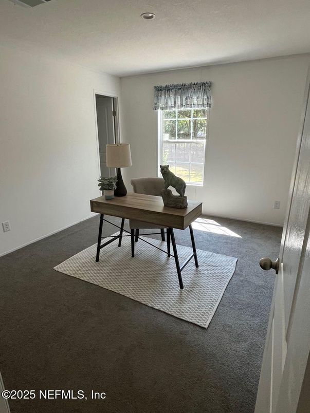 Home Office, Interior, Recessed Lighting