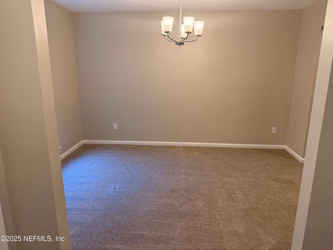 Chandelier, Empty room, Interior