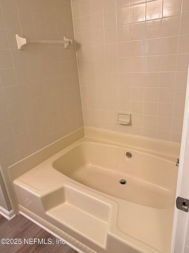 Bathroom, Interior, Wood Texture Flooring