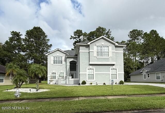 Backyard, Exterior, Facade, French Provincial