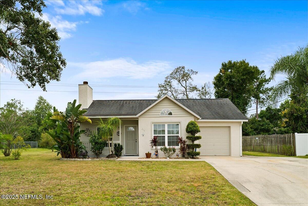 Attached, Backyard, Exterior, Facade, Ranch