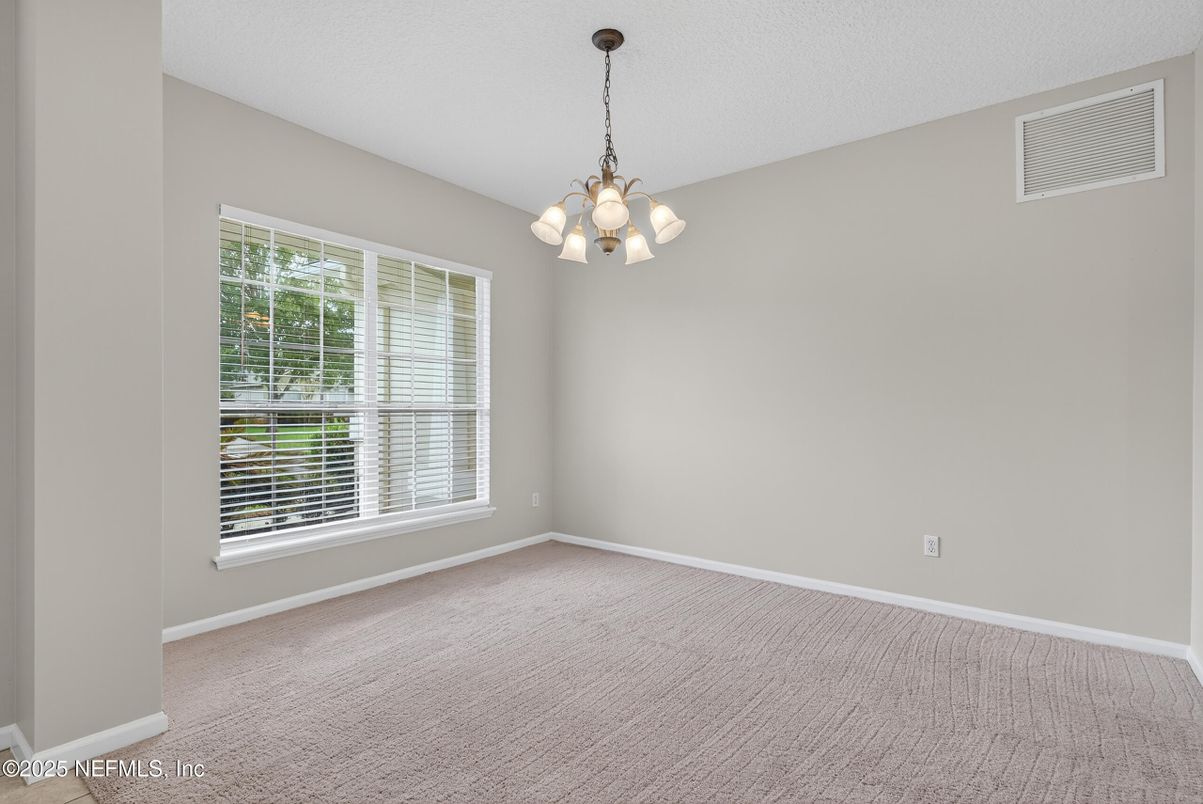 Chandelier, Empty room, Interior