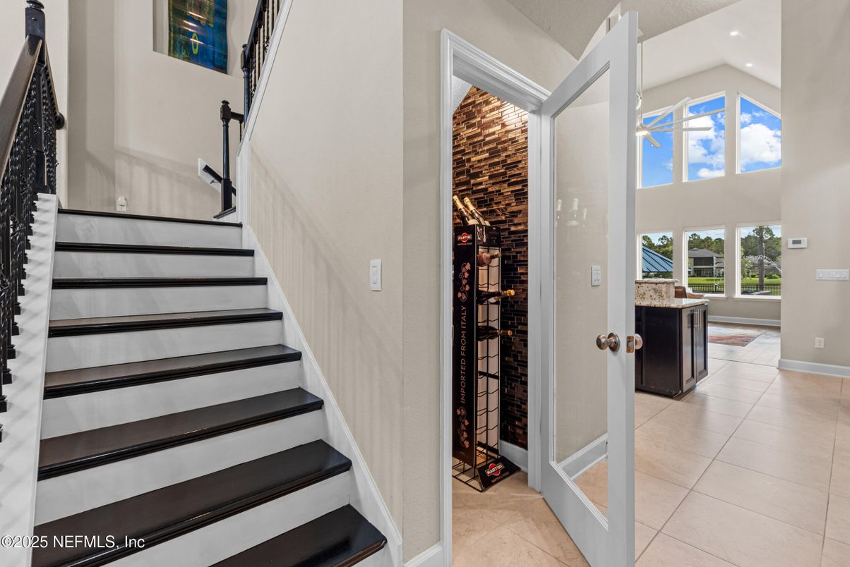 Interior, Recessed Lighting, Wine Storage