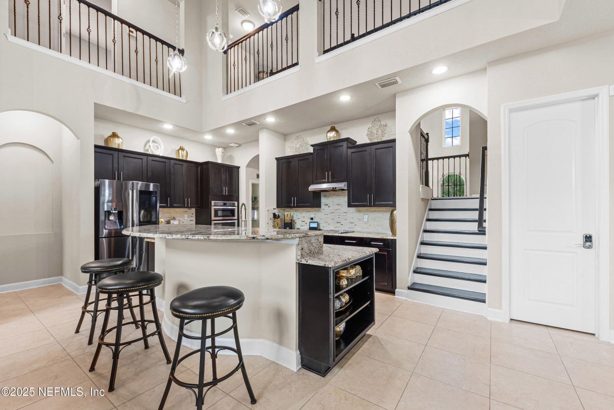 Interior, Kitchen, Pendant Lights, Recessed Lighting