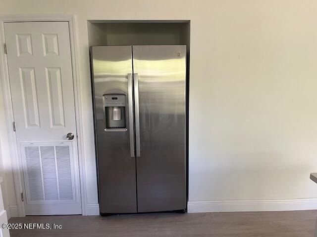 Interior, Stainless Steel Appliances, Wood Texture Flooring