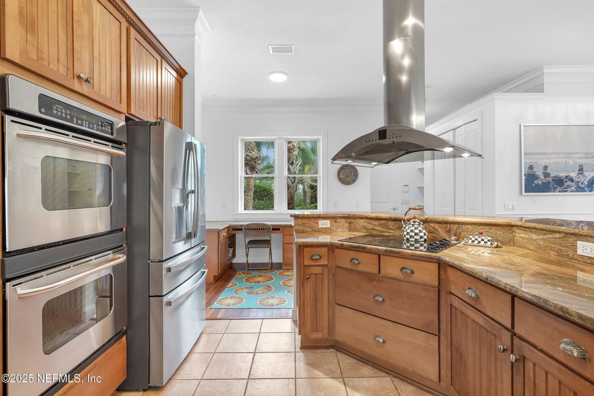 Interior, Kitchen, Recessed Lighting, Stainless Steel Appliances