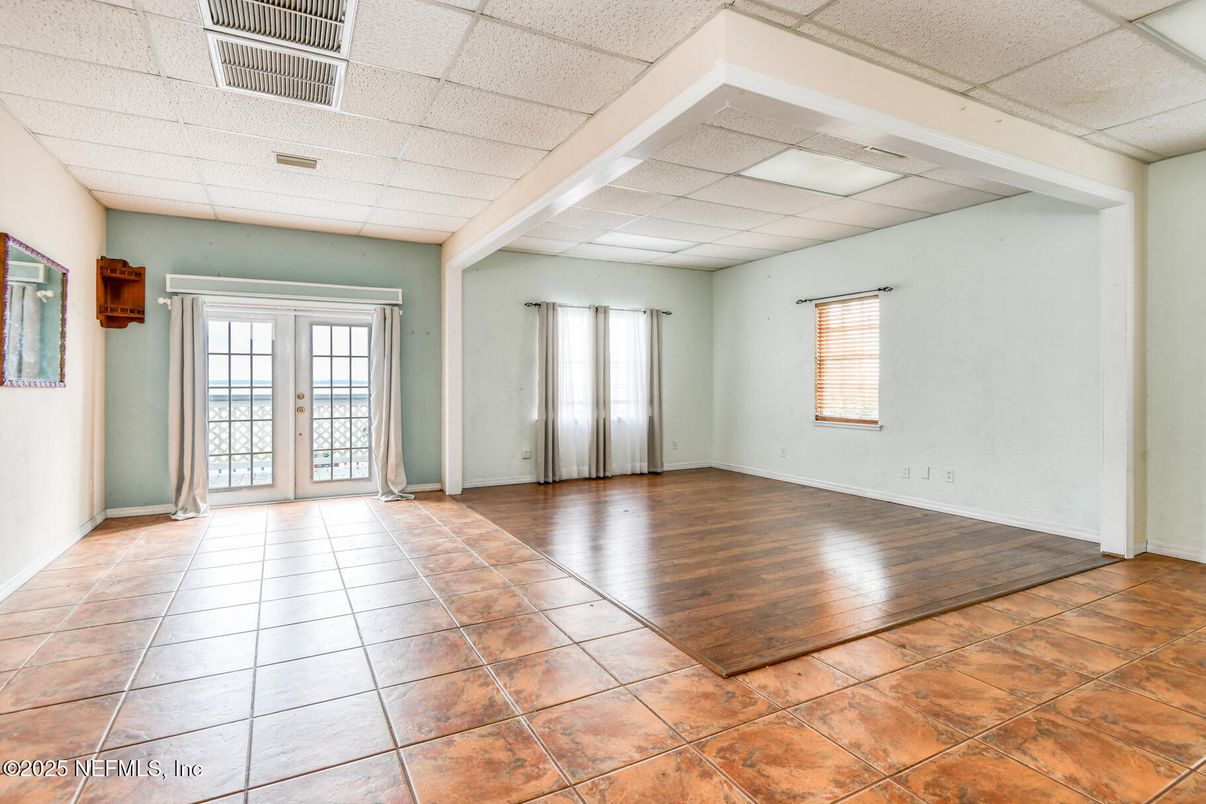 Empty room, Interior, Wood Texture Flooring