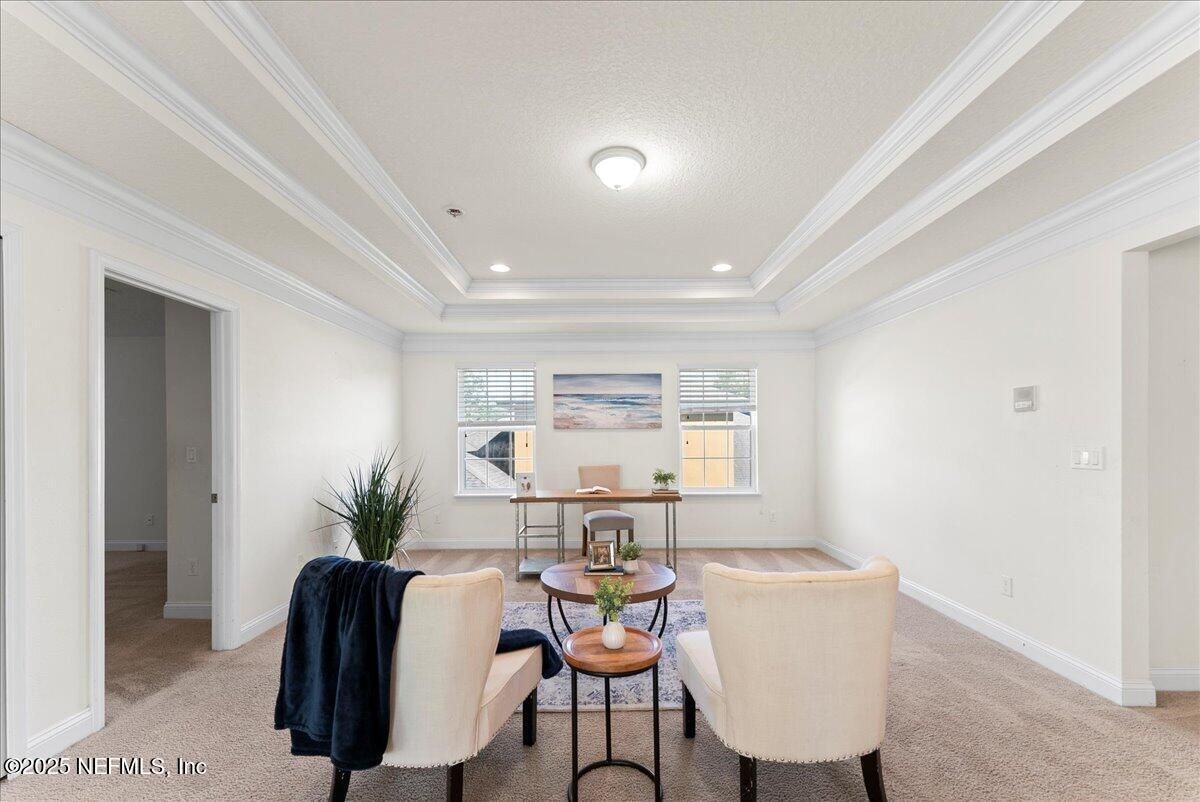 Home Office, Interior, Recessed Lighting