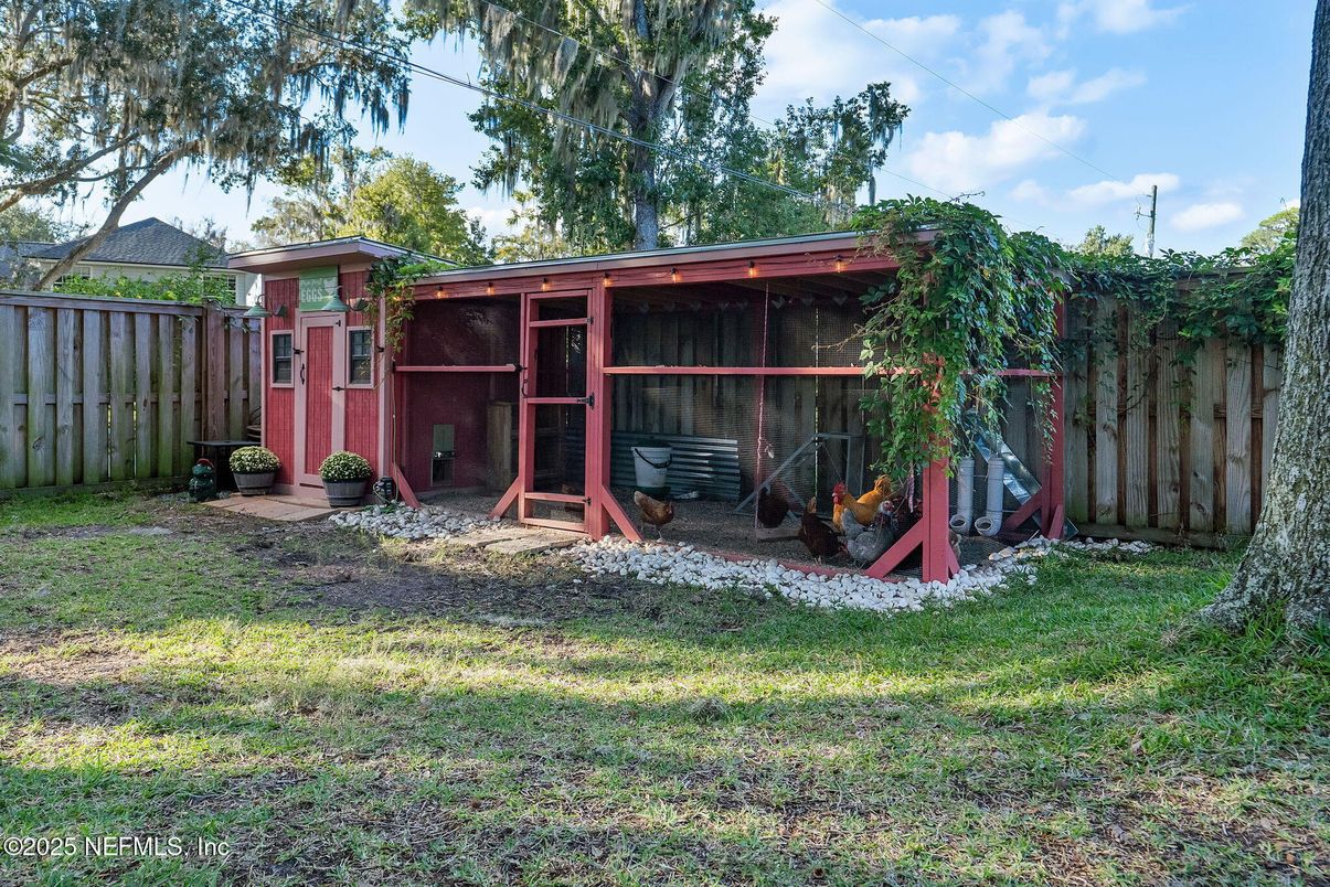 Backyard, Exterior