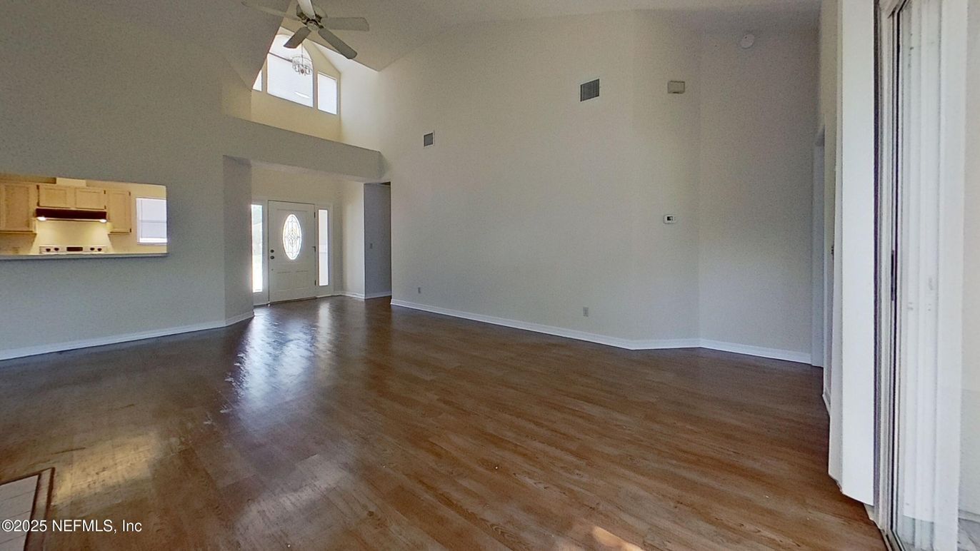 Empty room, Interior, Kitchen, Wood Texture Flooring