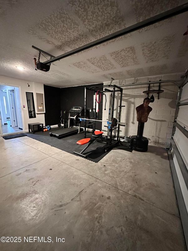 Fitness Equipment, Interior, Recessed Lighting