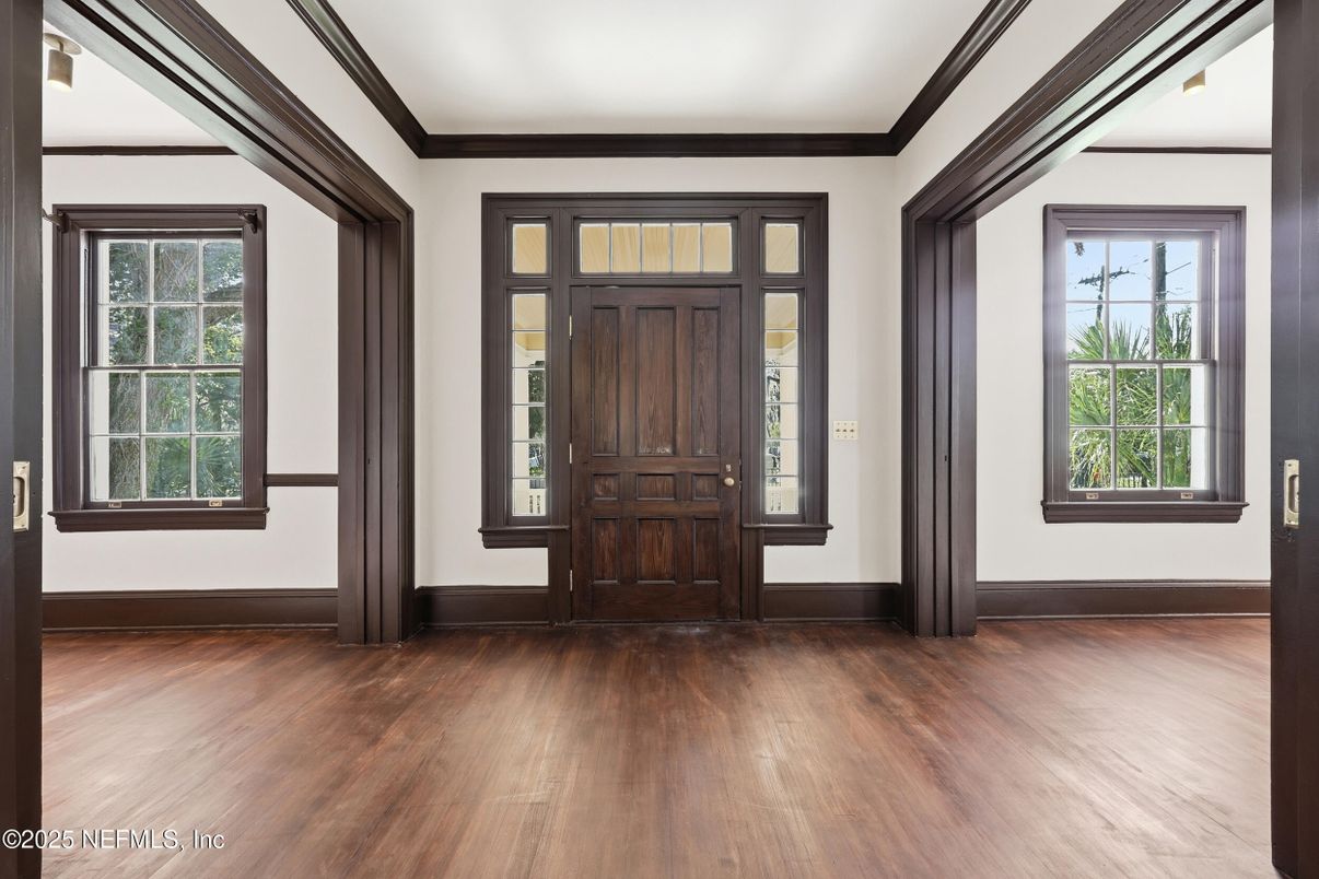 Empty room, Interior, Wood Texture Flooring