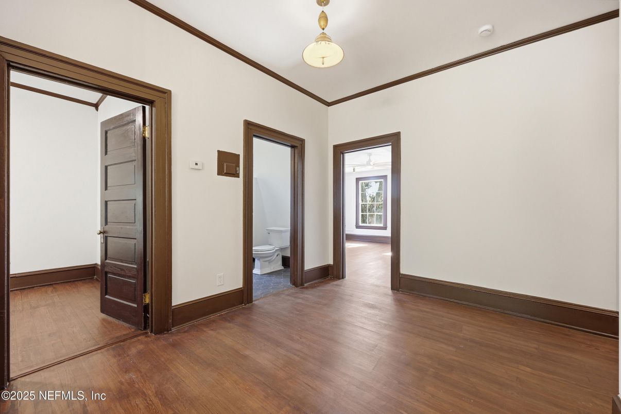 Bathroom, Empty room, Interior, Wood Texture Flooring