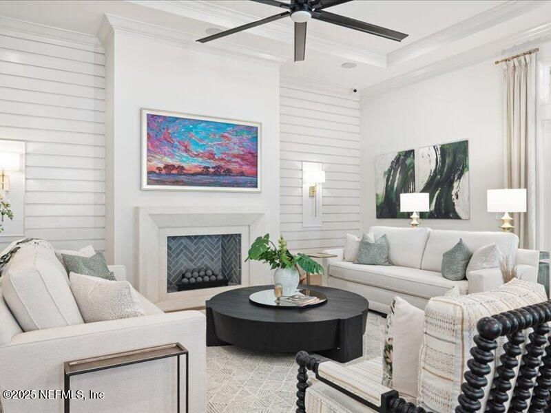 Fireplace, Interior, Living room