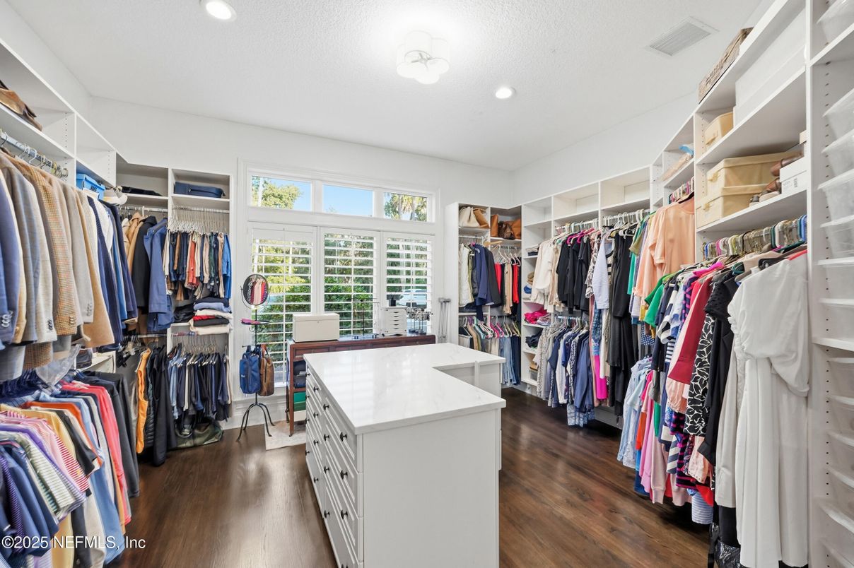 Interior, Recessed Lighting, Walk-in Closets, Wood Texture Flooring