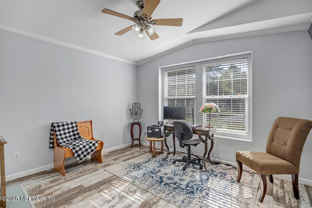 Home Office, Interior, Wood Texture Flooring
