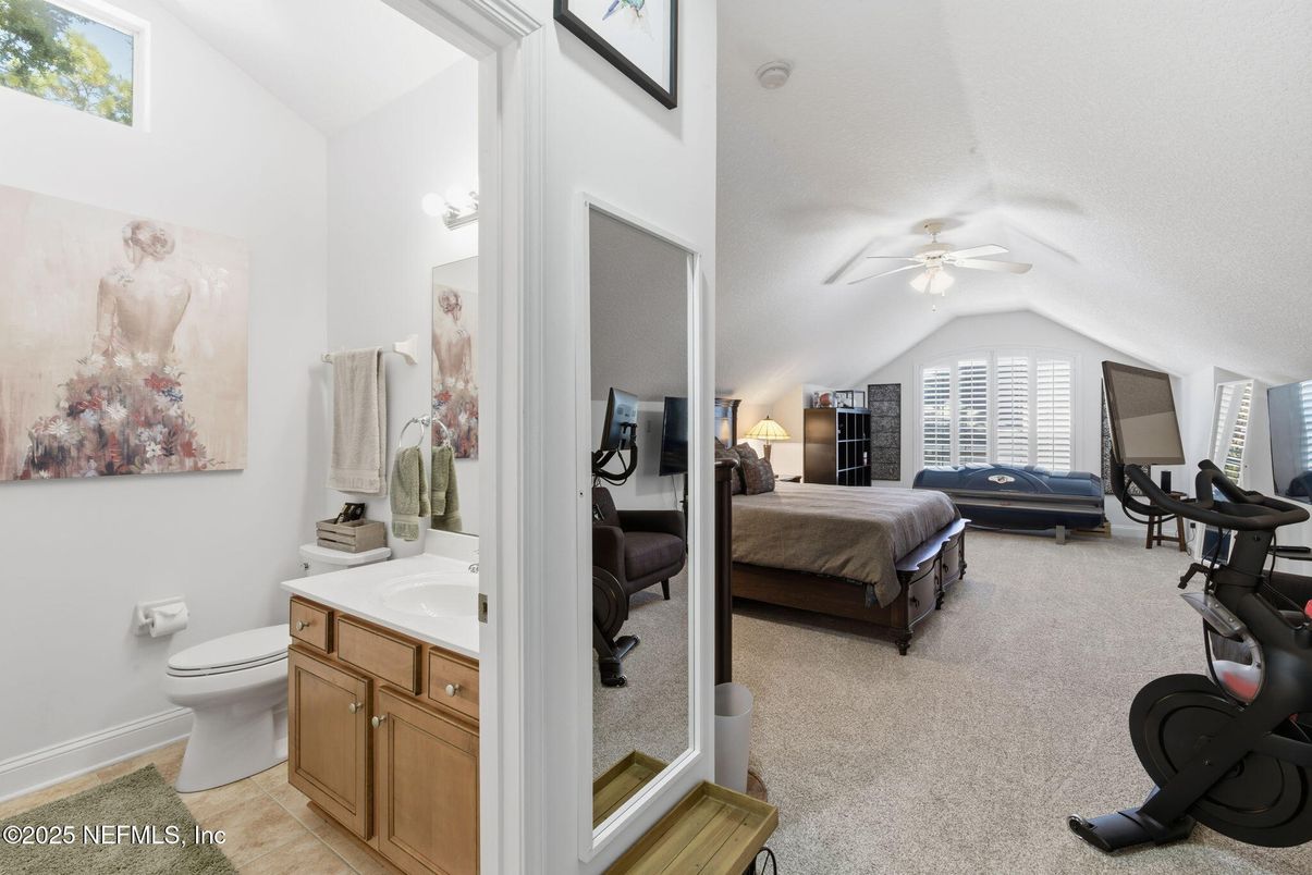 Bathroom, Bedroom, Fitness Equipment, Interior