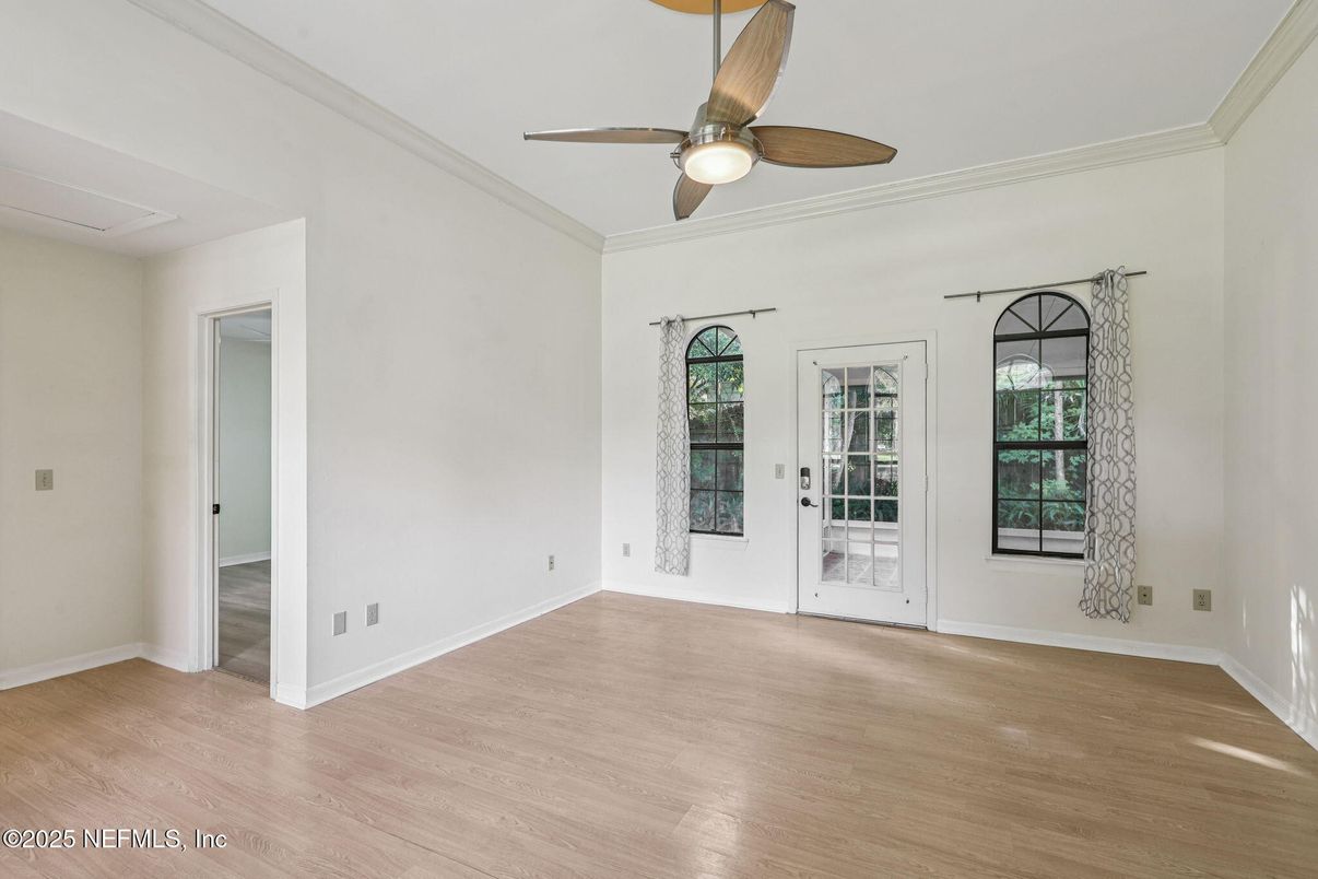 Empty room, Interior, Wood Texture Flooring