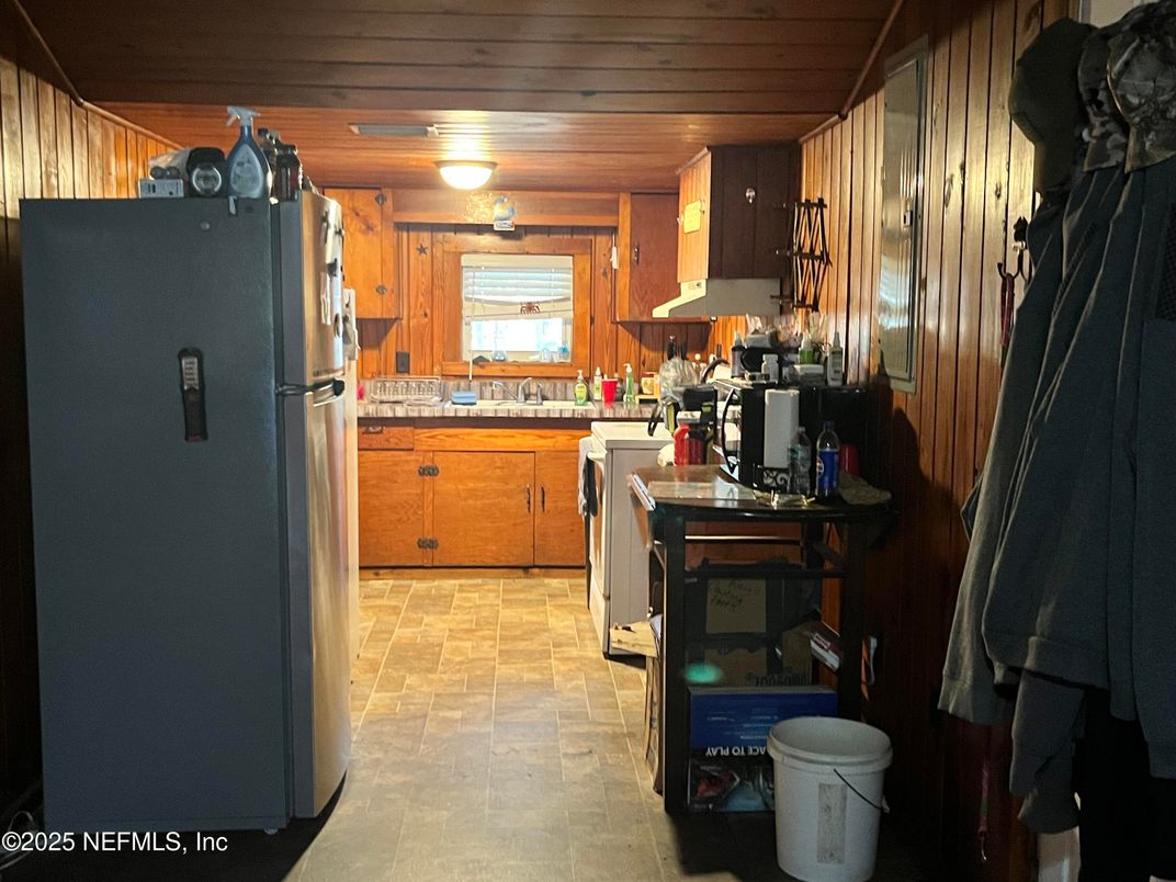 Interior, Kitchen, Wooden Ceilings, Wooden Walls