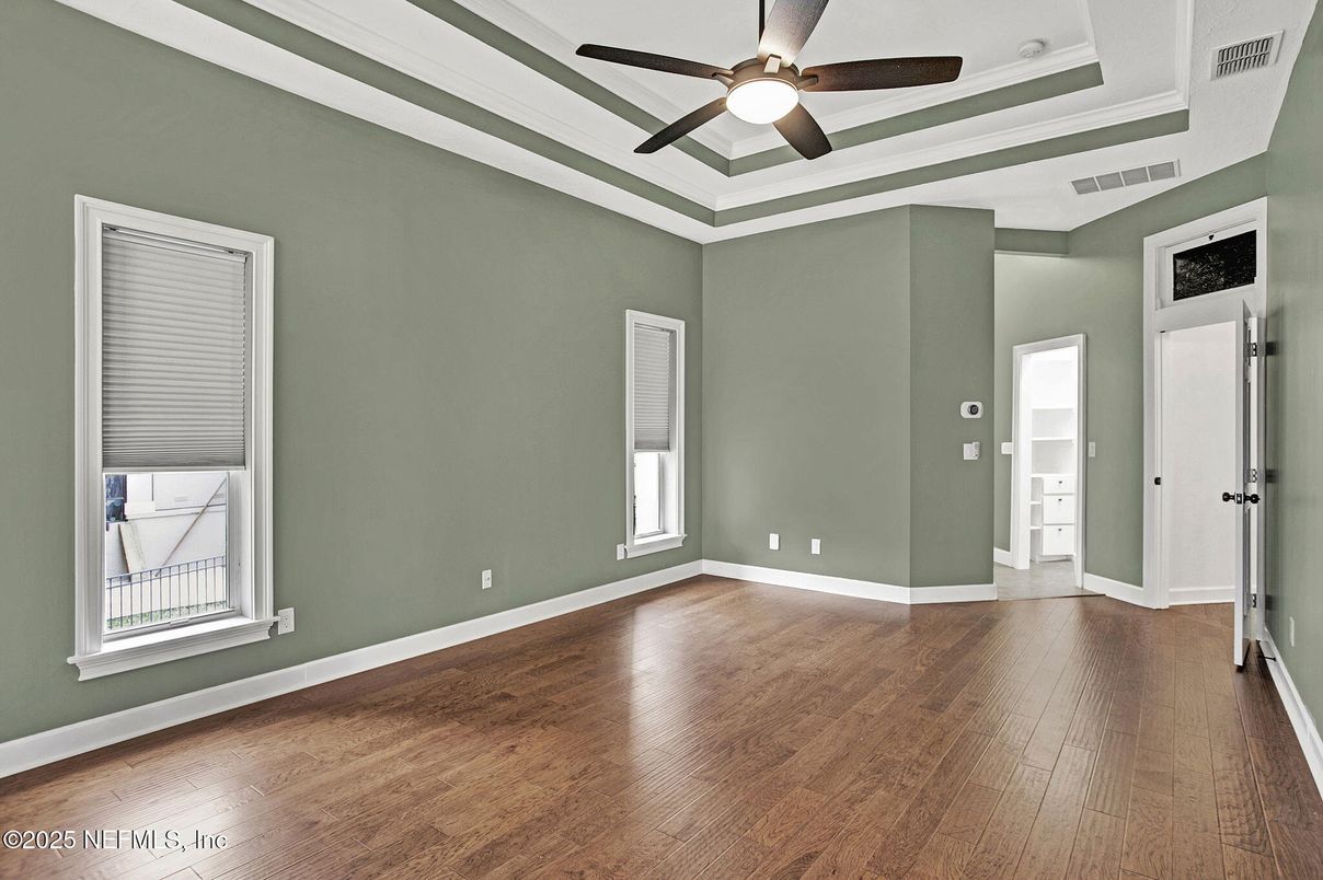 Empty room, Interior, Wood Texture Flooring