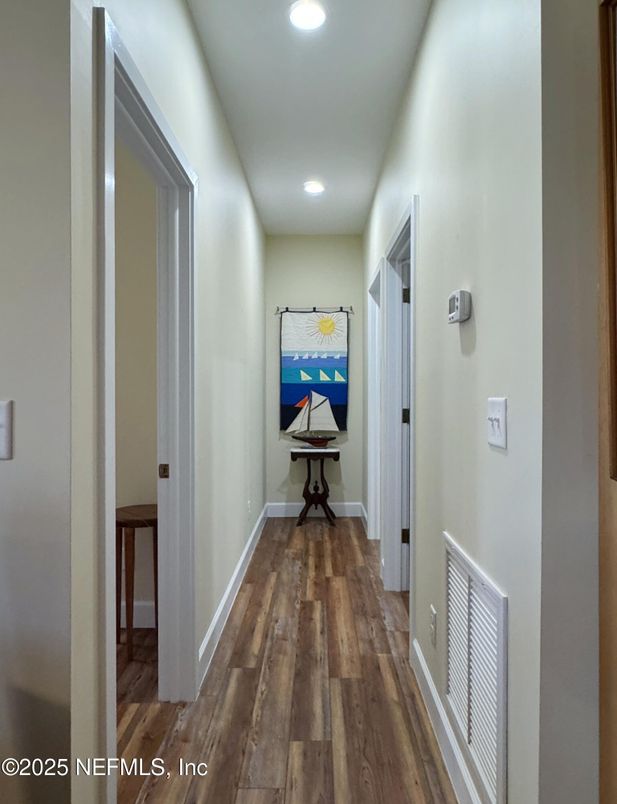 Interior, Recessed Lighting, Wood Texture Flooring
