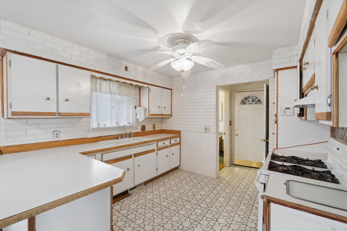 Interior, Kitchen, Stone Walls