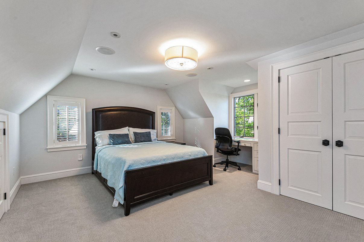 Bedroom, Home Office, Interior, Recessed Lighting