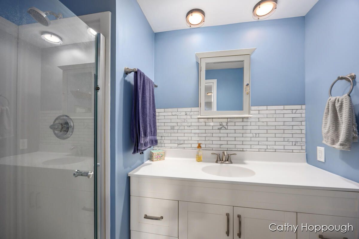 Bathroom, Glass Shower, Interior