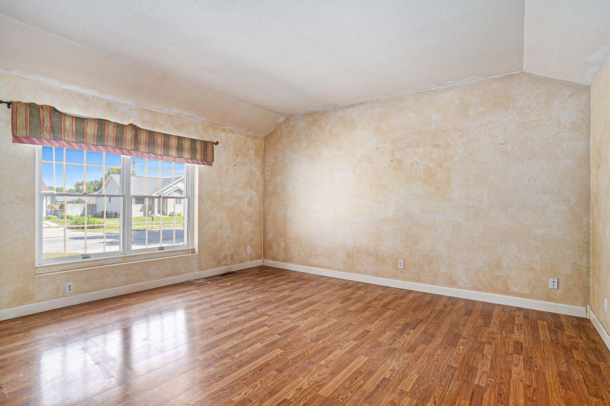 Empty room, Interior, Wood Texture Flooring