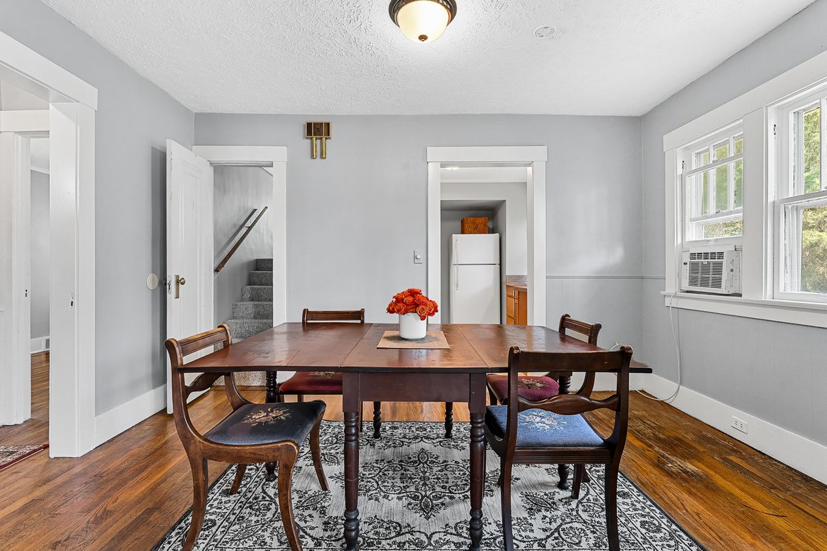 Dining room, Interior, Wood Texture Flooring