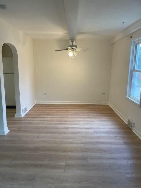 Empty room, Interior, Wood Texture Flooring